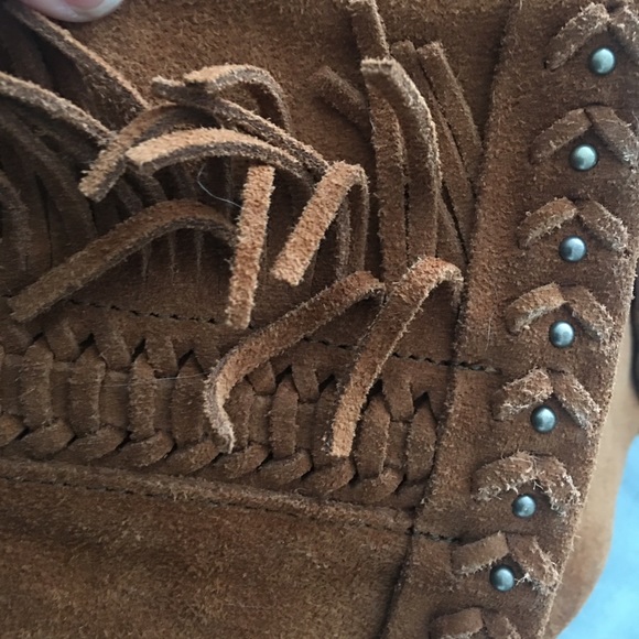 Vintage MINNETONKA brown suede boots❤️ - Picture 6 of 6